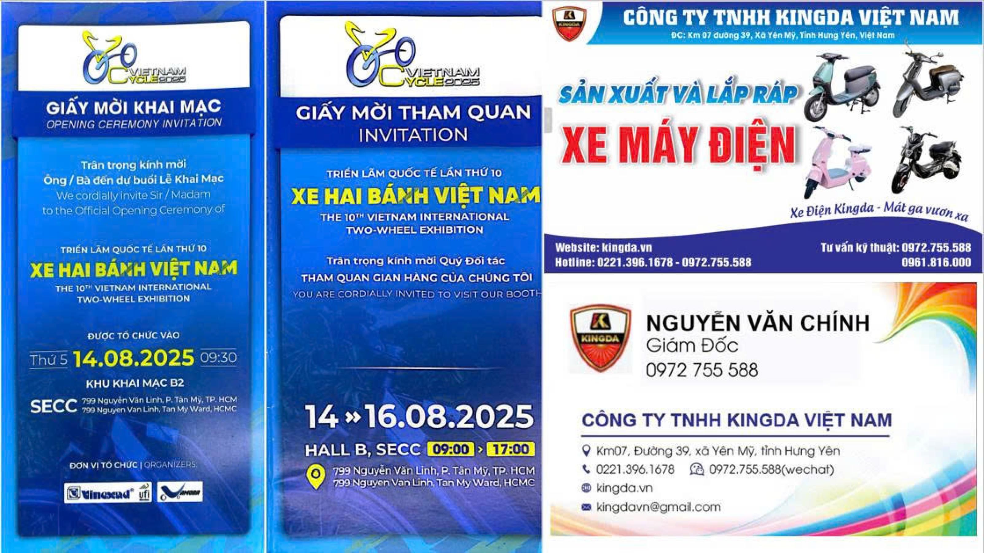 THƯ MỜI THAM QUAN TRIỂN LÃM