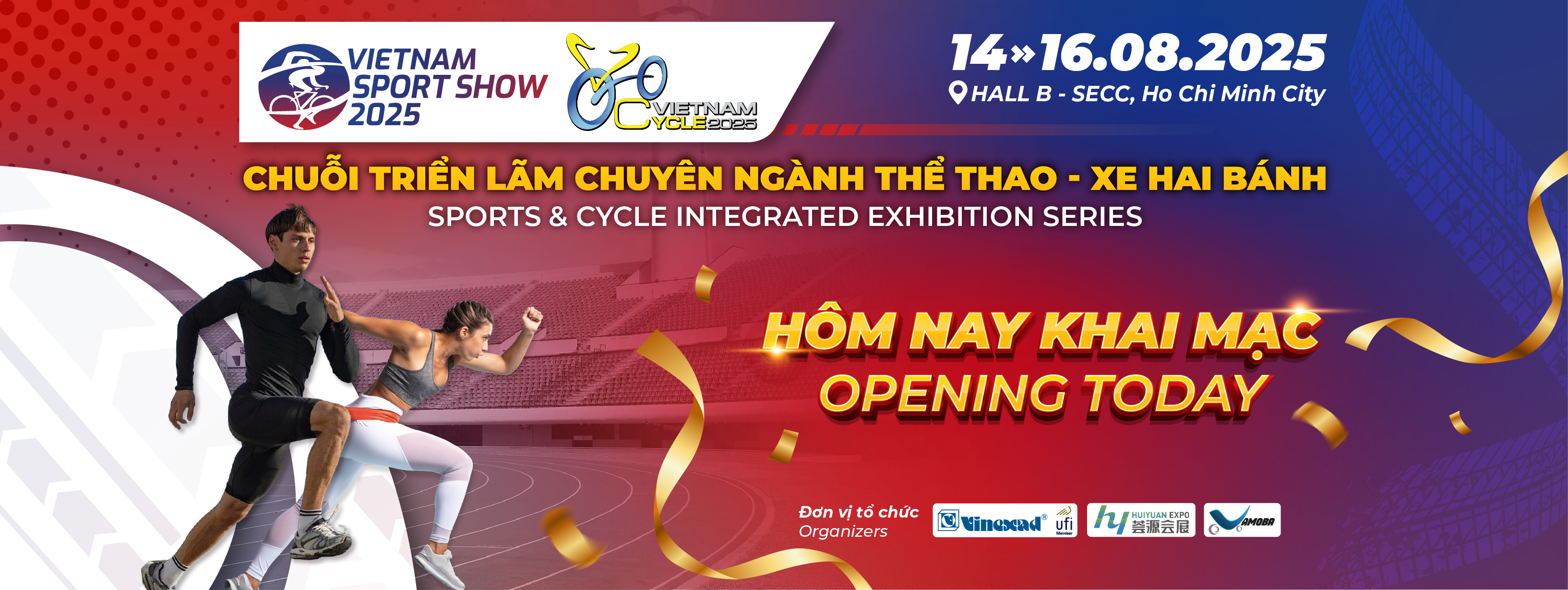 CÙNG KINGDA THAM GIA KHAI MẠC - Vietnam Sport Show 2025 & Vietnam Cycle Expo 2025 tại SECC, TP. Hồ Chí Minh!